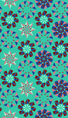 Seamless summer pattern. Bright colors.