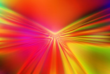 Obraz premium Dark Multicolor vector texture with bent lines. Colorful illustration in simple style with gradient. Abstract design for your web site.