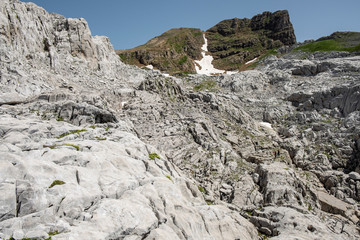 Calcareous labyrinth of Pico de Aspe, Aisa Valley, Jacetania, Huesca, Spain