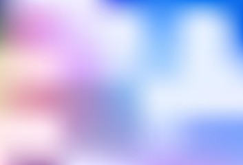 Light Blue, Red vector abstract blurred background.