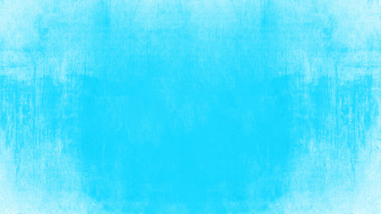 Abstract grunge blue turquoise watercolor painted paper texture background