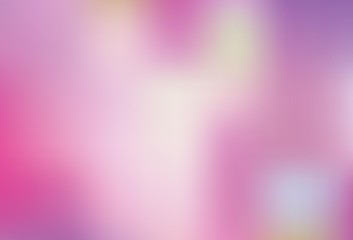 Light Pink vector blurred and colored pattern.