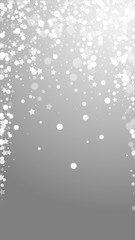 Obraz premium Magic stars sparse Christmas background. Subtle fl