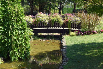 Park Mauresque in Arcachon in Frankreich