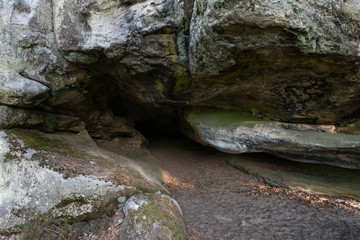 great route path 13 - Larchant - France