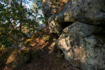 great route path 13 - Larchant - France
