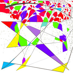 Fototapeta premium Colorfull Abstraction with great look
