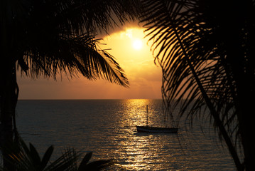 Sunrise in paradise