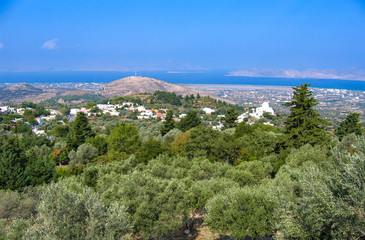 Kos north coast with a view of Persimos and Kalimnos