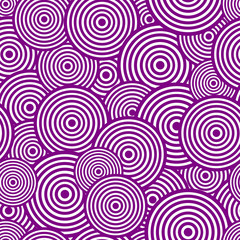 Onion cutp seamless pattern. Flat style