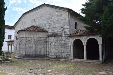 Fototapeta na wymiar Cerkiew Najświętszej Marii Panny w Elbasan Albania