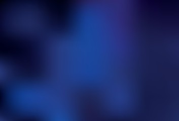 Dark BLUE vector colorful blur background.