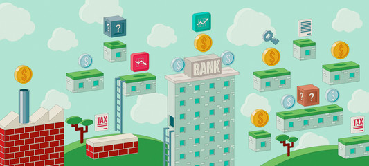 Arcade business video game