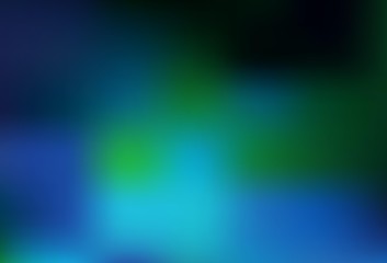 Dark Blue, Green vector colorful abstract background.