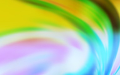 Obraz premium Light Blue, Yellow vector blurred shine abstract template. Colorful illustration in abstract style with gradient. Completely new design for your business.