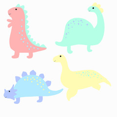 Four dinosaurs