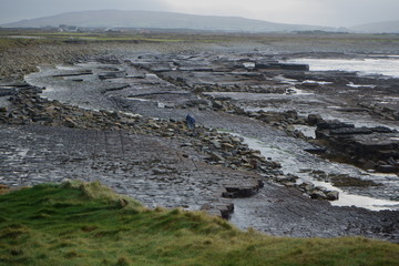 plaża ,kamienna plaża, ocean ,Irlandia  © Marcin Łazarczyk