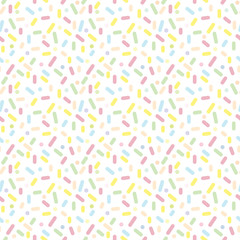 sprinkles seamless repeat pattern