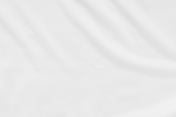 White fabric background