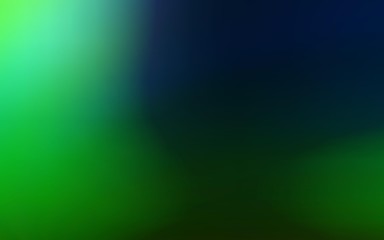 Dark Green vector blurred shine abstract texture. Colorful illustration in abstract style with gradient. Background for designs.