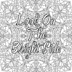 Coloring book for adults antistress / Mandala / Oriental drawing / Zentangle 