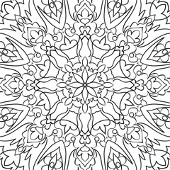Coloring book for adults antistress / Mandala / Oriental drawing / Zentangle	
