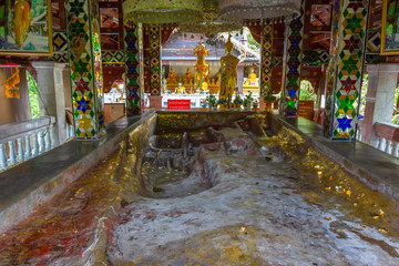 Wat Phra Phutthabat Si Roy, the old temple in Mae Rim District, Chiang Mai Province, Thailand