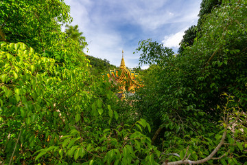 Wat Phra Phutthabat Si Roy, the old temple in Mae Rim District, Chiang Mai Province, Thailand
