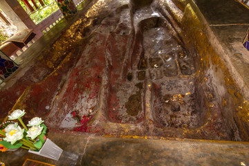 Wat Phra Phutthabat Si Roy, the old temple in Mae Rim District, Chiang Mai Province, Thailand