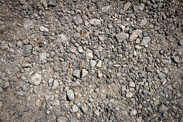 Gray little stones background