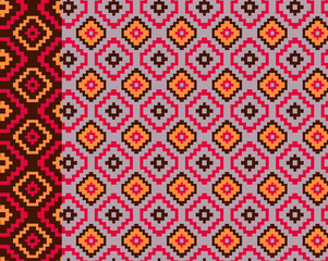 Seamless geometrical pattran