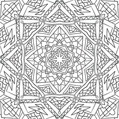 Coloring book for adults antistress / Mandala / Oriental drawing / Zentangle	
