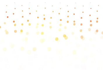 Light Orange vector backdrop with dots.