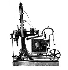 Mule machinein the old book Encyclopedic dictionary by A. Granat, vol. 8, S. Petersburg, 1903