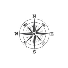 Compass Logo Template vector icon illustration