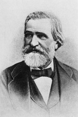 Giuseppe Verdi, was an Italian opera composer in the old book Biographies of famous composers by A. Ilinskiy, Moscow, 1904