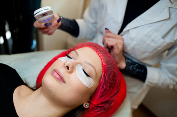Obraz na płótnie Canvas Hardware skin hydration in the cosmetology salon.