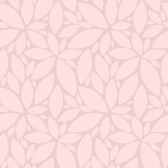 pastel seamless repeat pattern design with leaves