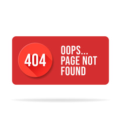 404 error page not found speech. Pop up errors window.