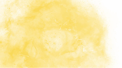 Yellow watercolor background for textures backgrounds and web banners design