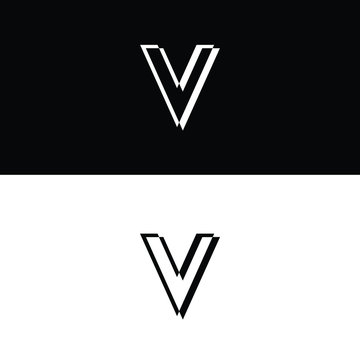 vv logo design images,photo & vector