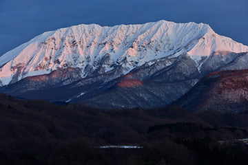 冬の大山