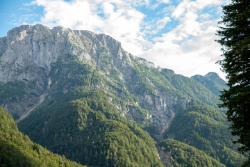 landscape with clouds