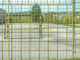 Empty playground of Sarajevo during Covid crisis