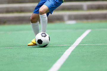 Obraz premium ドリブル