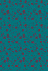 seamless cyan background pattran