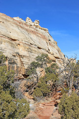 Fototapeta premium Capitol Reef National Park, Utah, in winter 