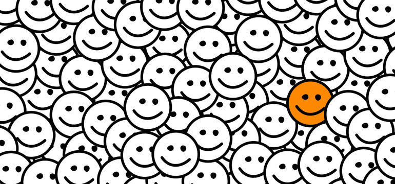 Happy world smile day, smiling is loading Big happiness Fun thoughts emoji face emotion smiley Laughter lip symbol Smiling lips, mouth, tongue Funny teeth Vector laugh cartoon pattern Lol laughing