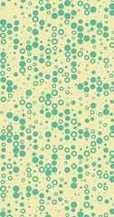 Abstract Color Halftone Dots generative art background illustration
