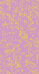 Abstract Color Halftone Dots generative art background illustration